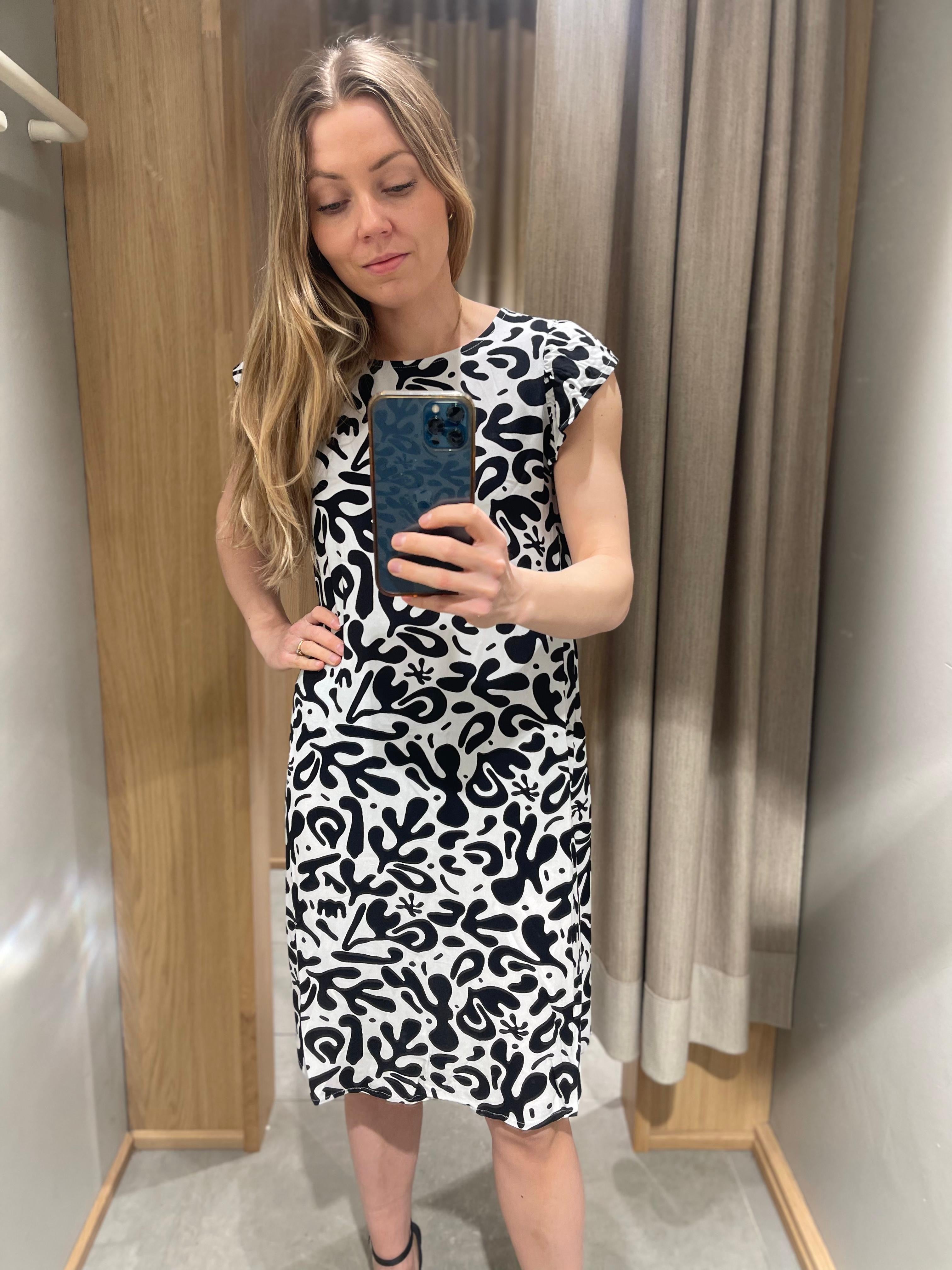 PCBARRI Short Dress - Egret